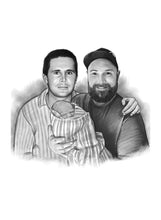 Load image into Gallery viewer, Black & White Portrait